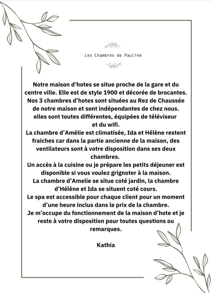 Les Chambres De Pauline Avec Spa Et Climatisation 阿尔贝维尔 外观 照片
